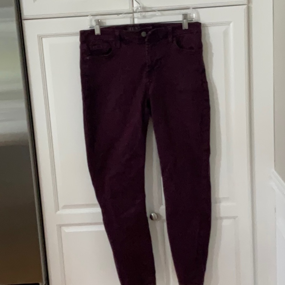 Cranberry color jeans